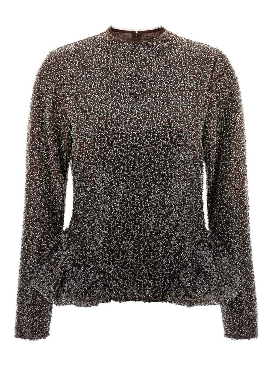 Rotate Birger Christensen Top - Beige