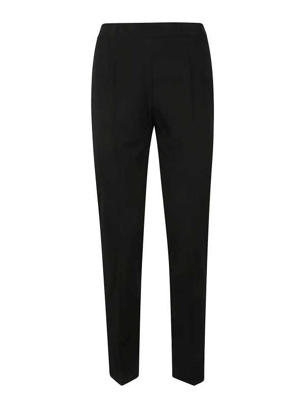 Hira Pantalons Décontractés - Noir