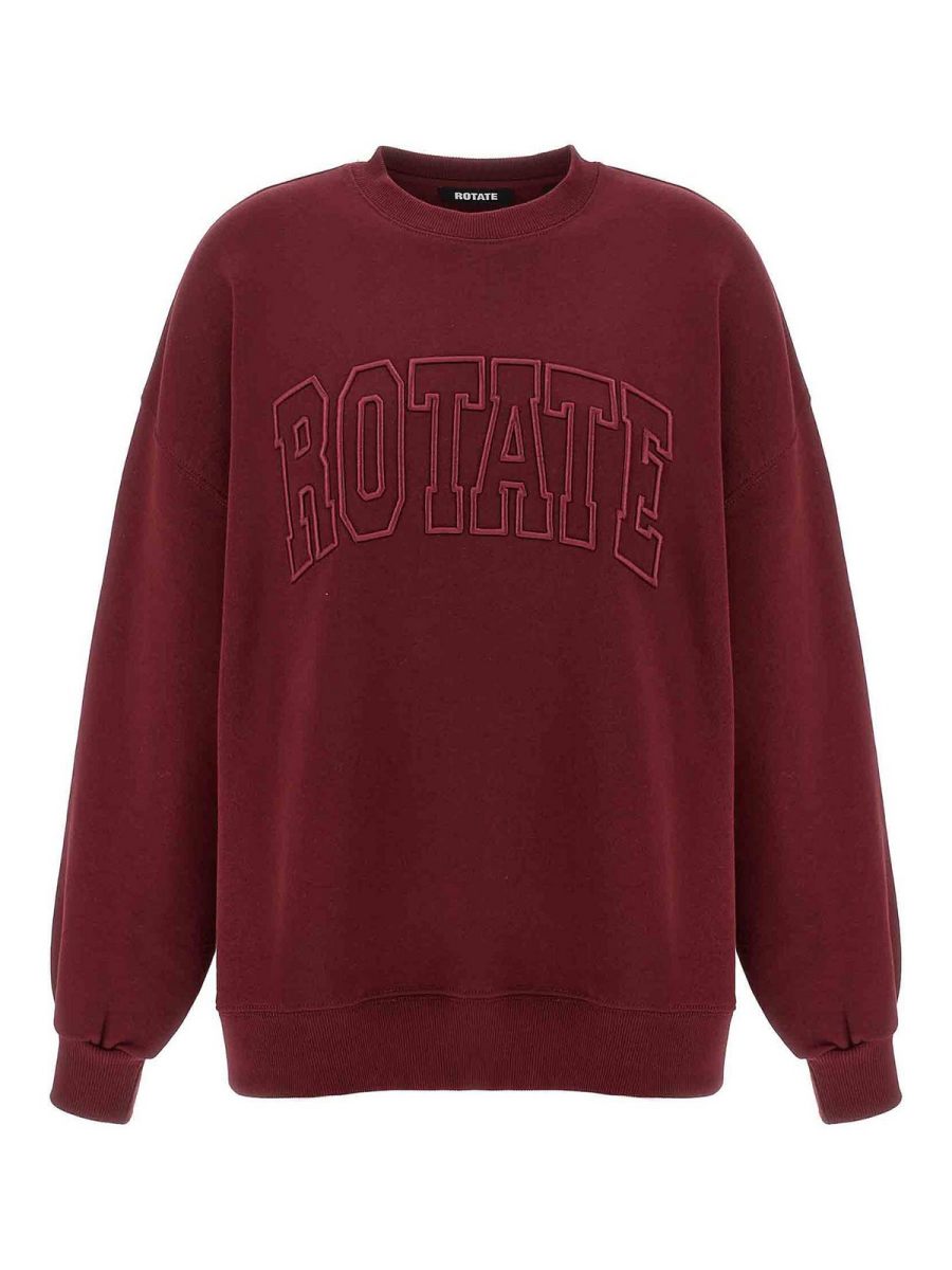 Rotate Birger Christensen Sweat-Shirts - Rouge Brun
