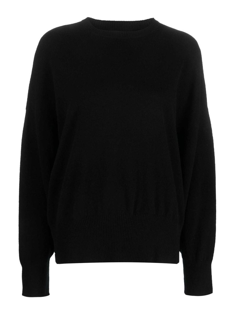 Loulou Studio Pull Col Rond - Noir