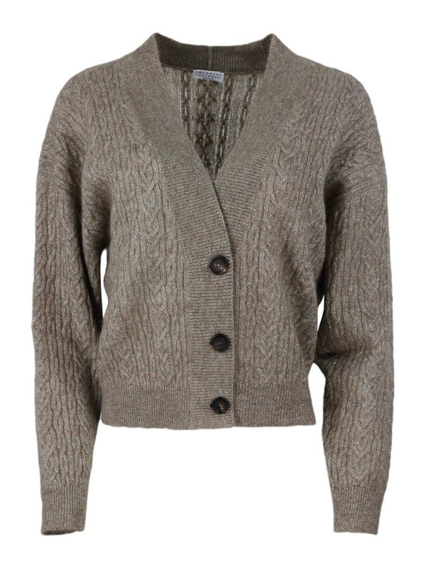 Brunello Cucinelli Cardigan - Marron