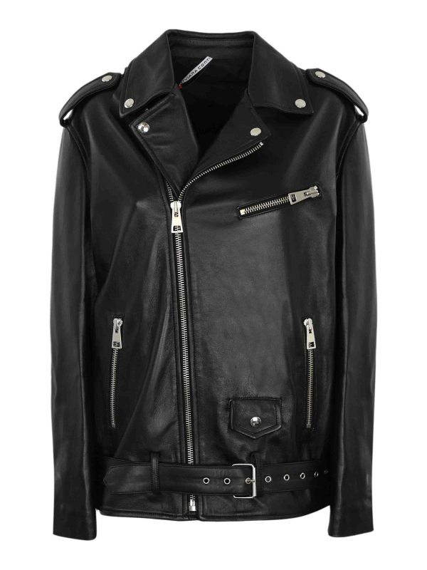 Liviana Conti Blouson En Cuir - Noir