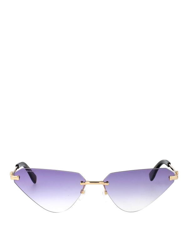 Dsquared2 Lunettes De Soleil - Or