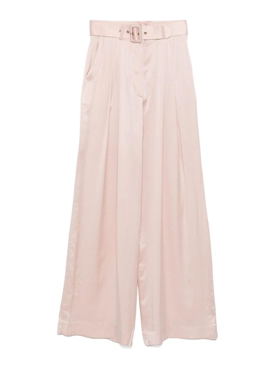 Zimmermann Pantalons Décontractés - Rose Clair