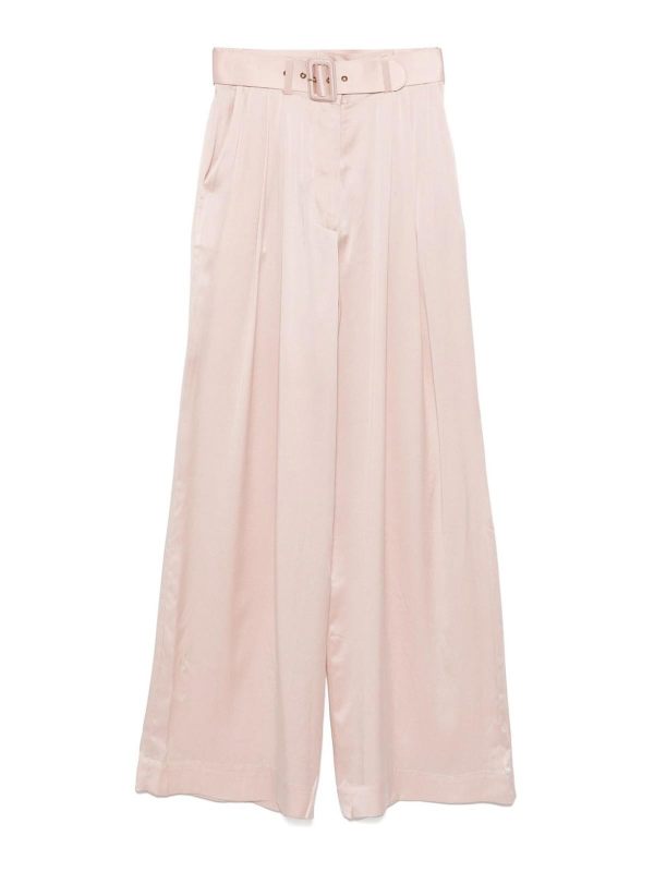 Zimmermann Pantalons Décontractés - Rose Clair