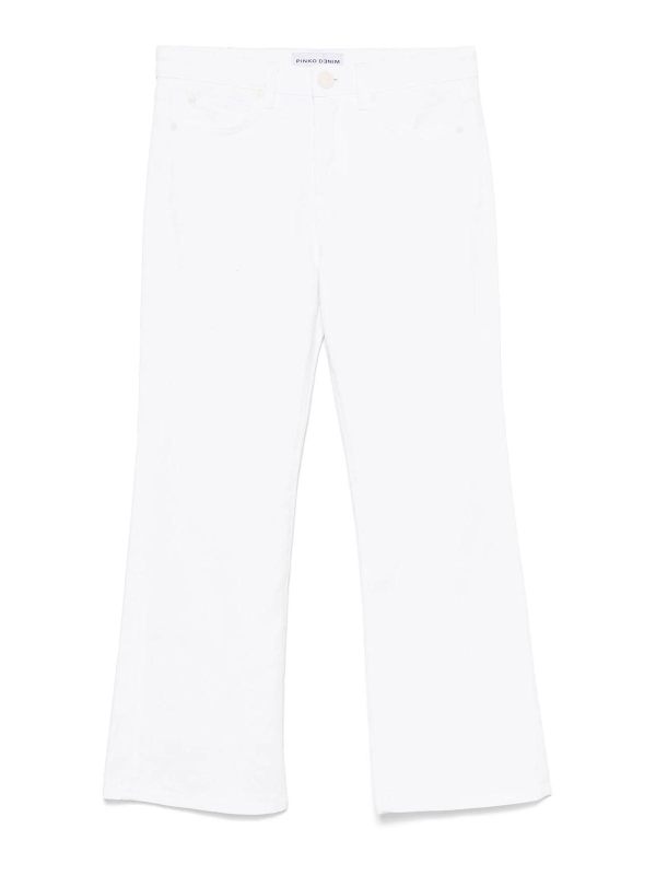 Pinko Jean Bootcut - Blanc
