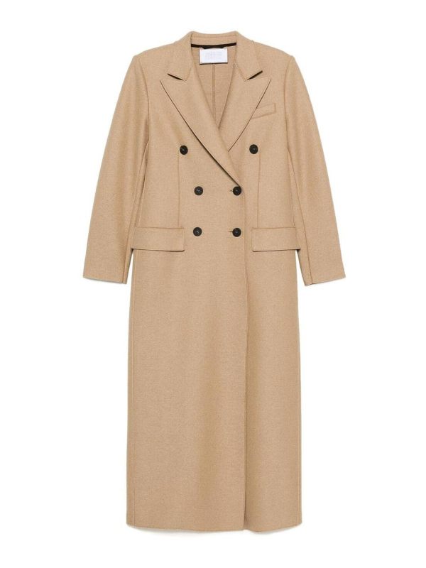Harris Wharf London Manteau Court - Beige