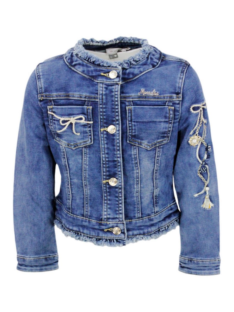 Monnalisa Blazer - Clair Délavé