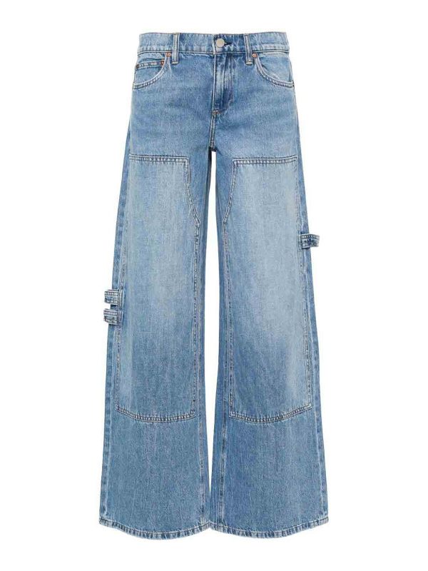 Alice+Olivia Jean Bootcut - Bleu