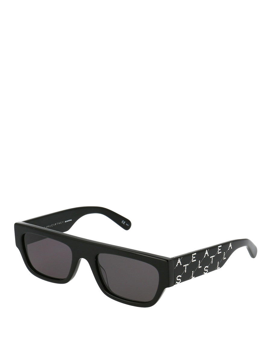 Stella Mccartney Lunettes De Soleil - Noir