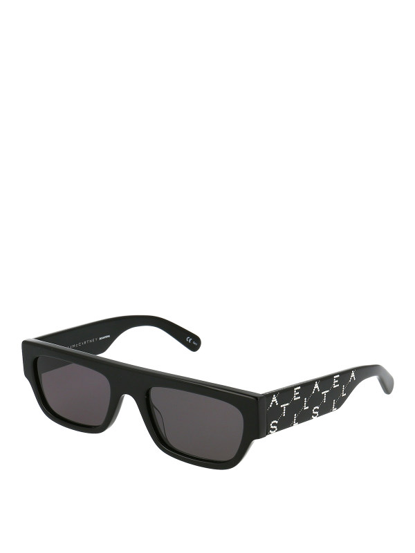 Stella Mccartney Lunettes De Soleil - Noir