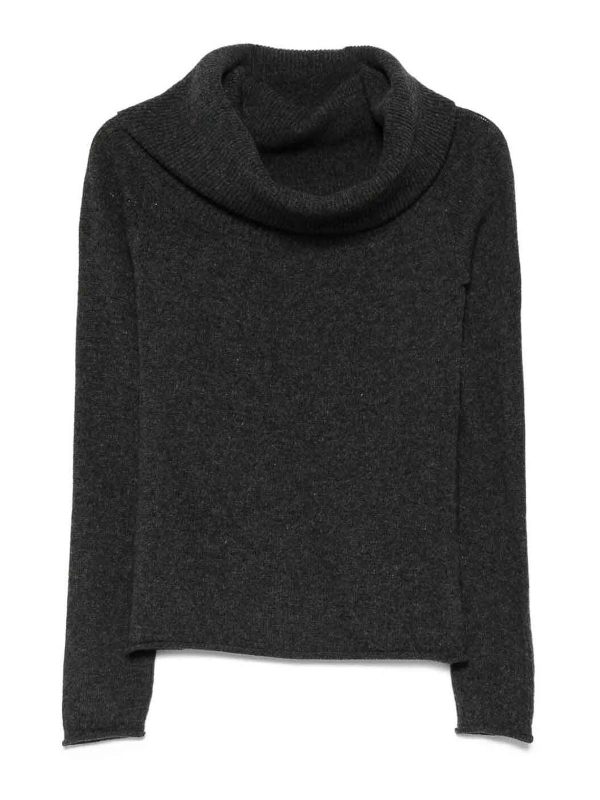 Roberto Collina Pull Col Rond - Gris