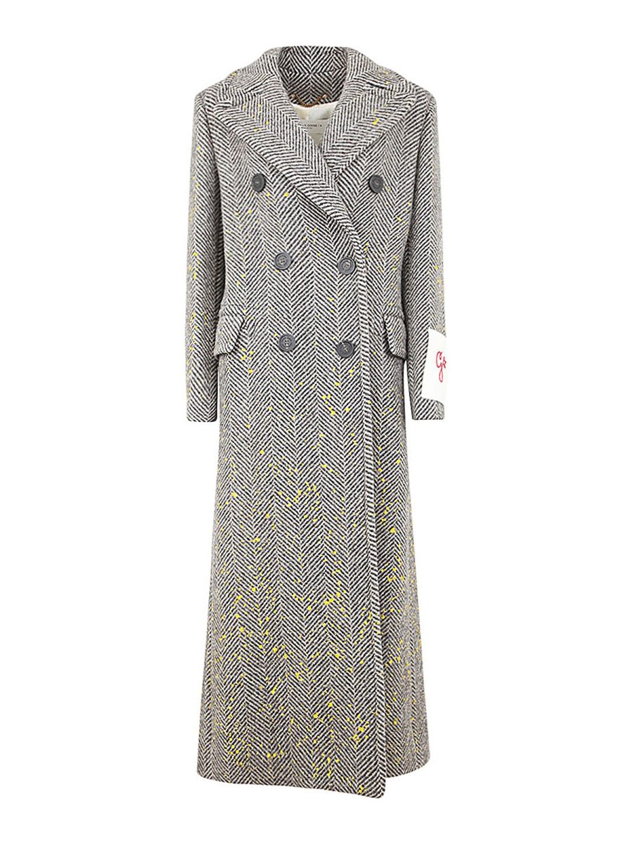 Golden Goose Manteau Court - Marron