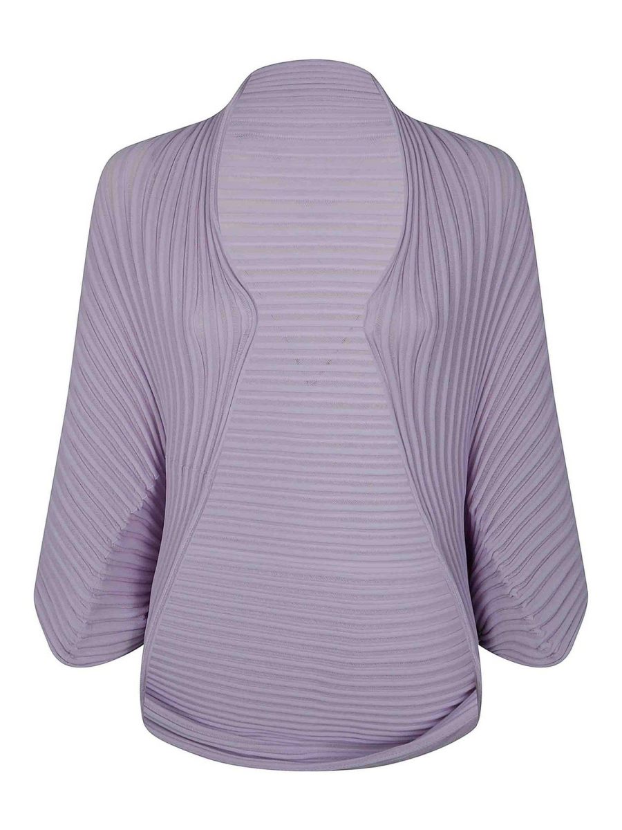Pleats Please Issey Miyake Cardigan - Rose