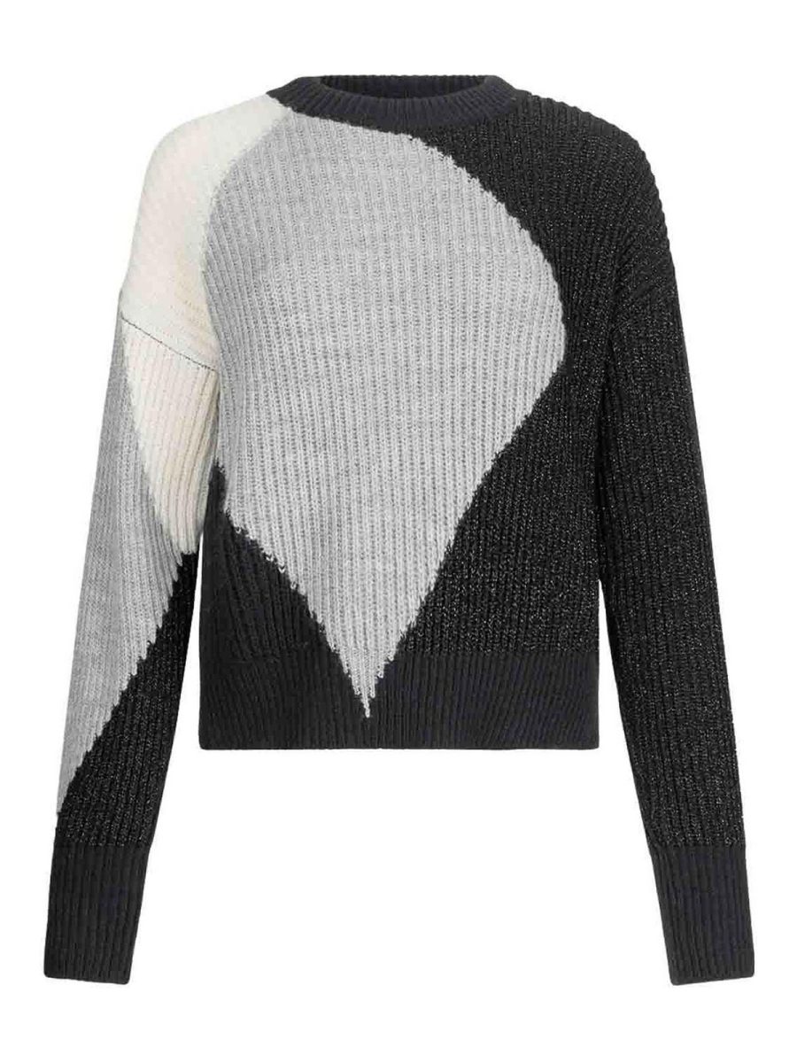 Liu Jo Wool sweater with inlays