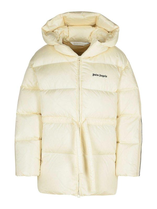 Palm Angels Blouson Rembourré - Crème