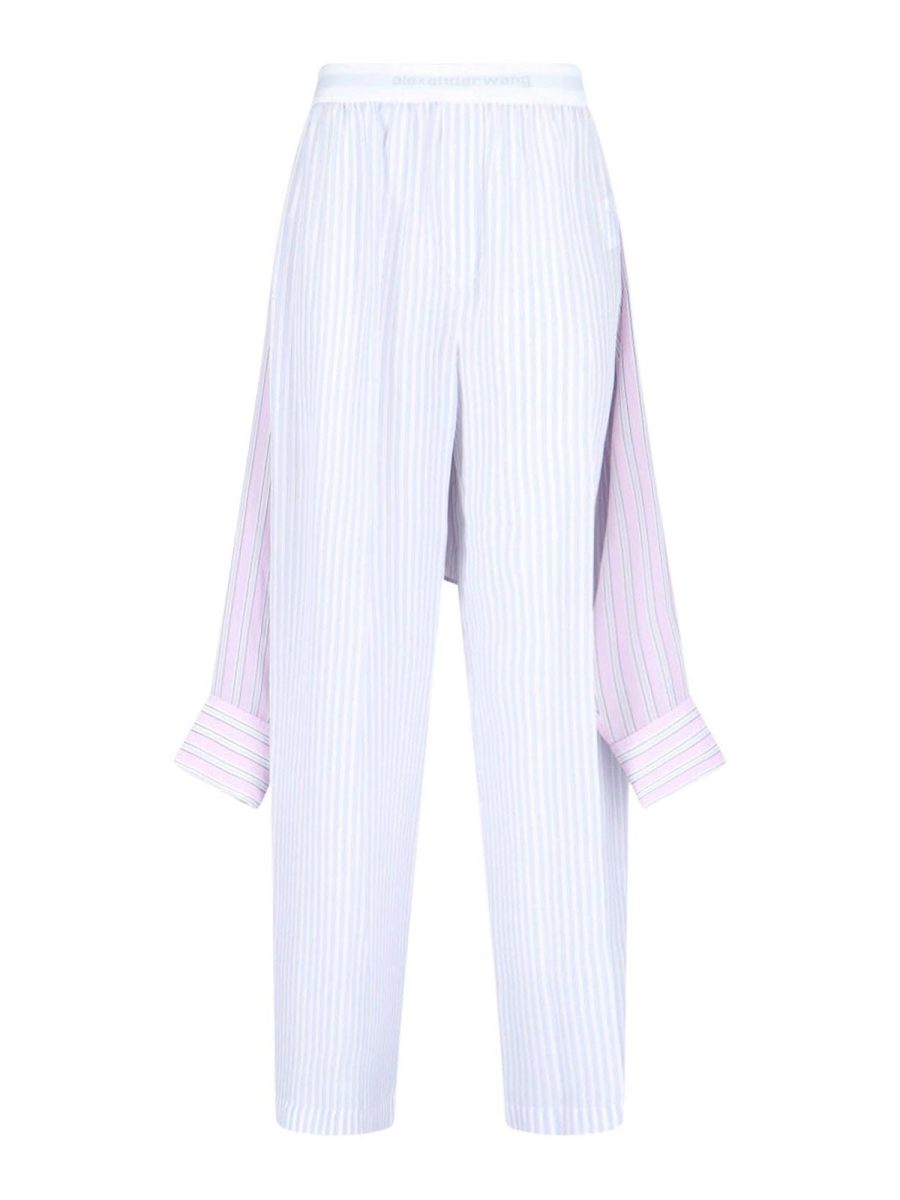 Alexander Wang Pantalons Décontractés - Bleu