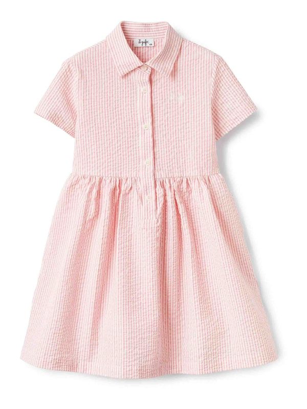Il Gufo Robe Au Genou - Rose