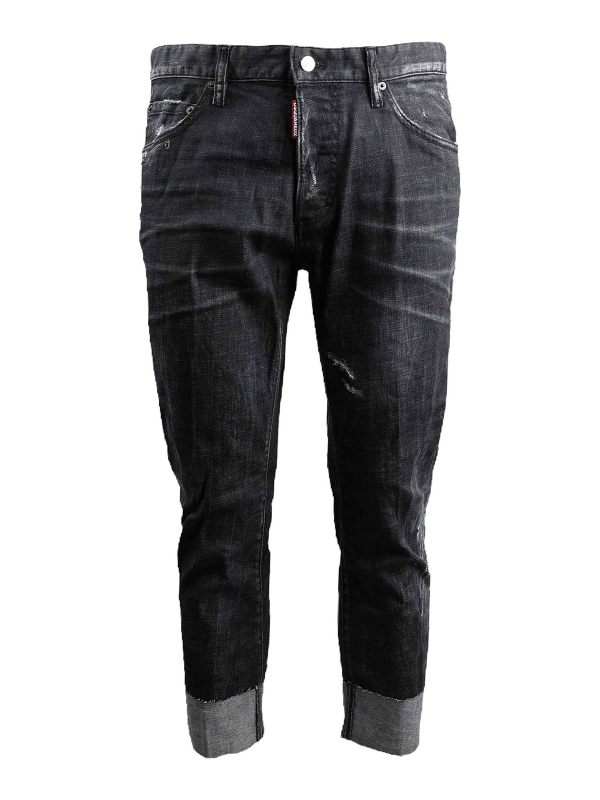 Dsquared2 Jean Droit - Noir