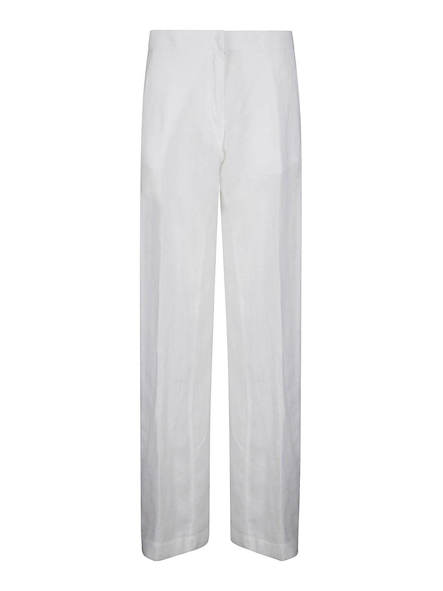 Stefano Mortari Pantalons Décontractés - Blanc