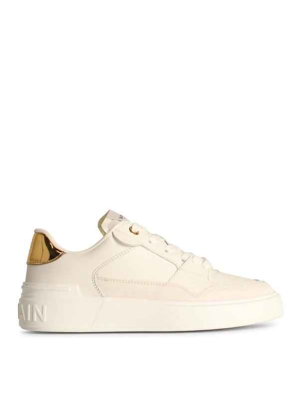 Balmain Baskets - Blanc