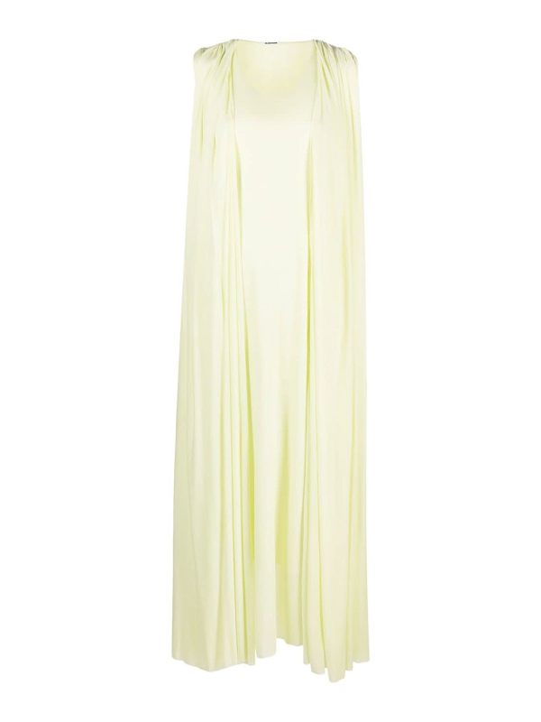 Jil Sander Maxi Robe - Jaune