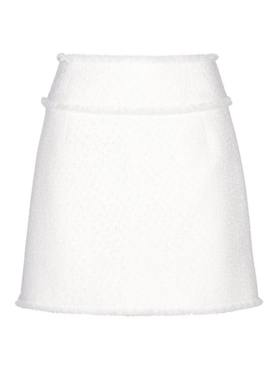 Dolce & Gabbana Mini Jupe - Crème