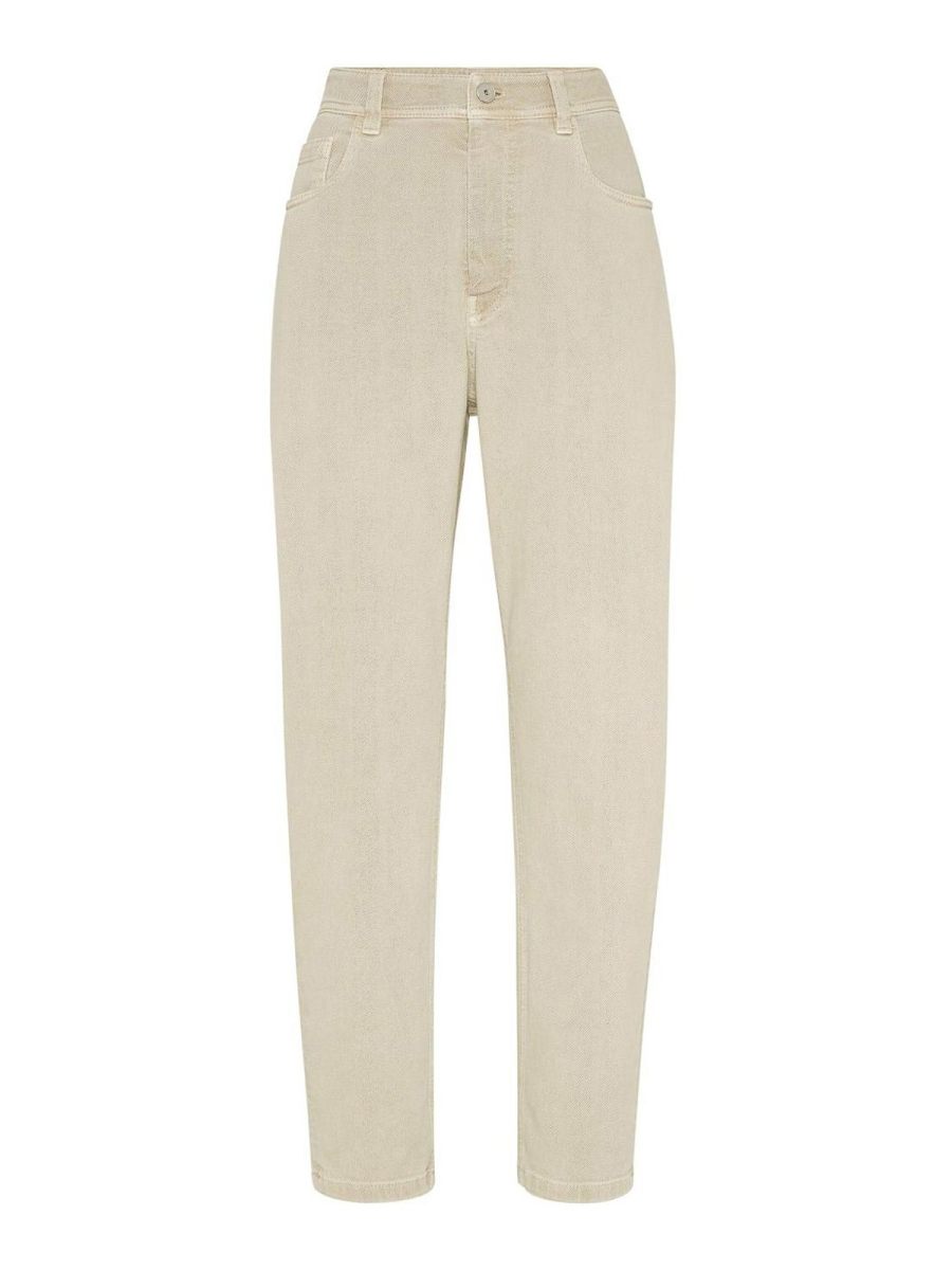 Brunello Cucinelli Jean Bootcut - Beige
