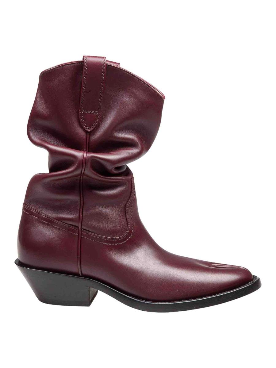 Maison Margiela Bottes - Rouge Brun