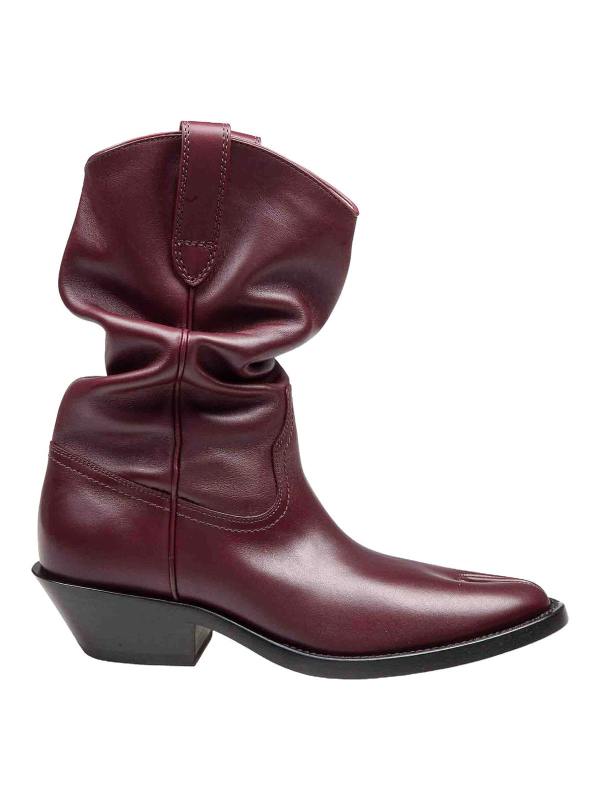 Maison Margiela Bottes - Rouge Brun