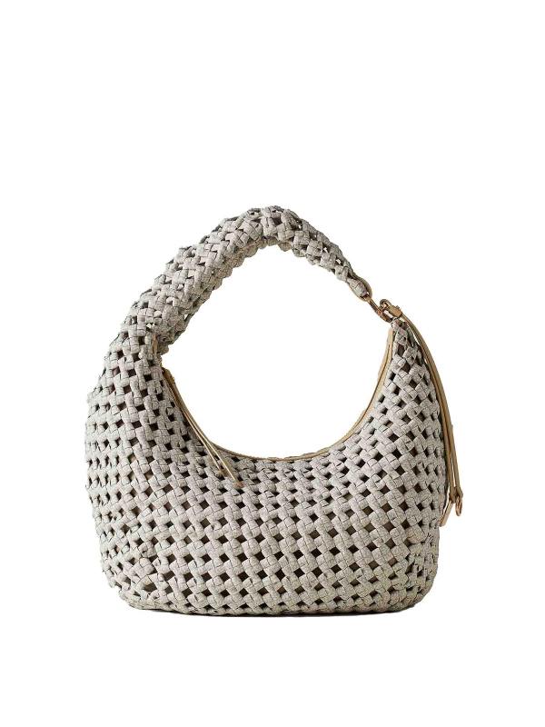 Borbonese Sac Porté Épaule - Marron Clair