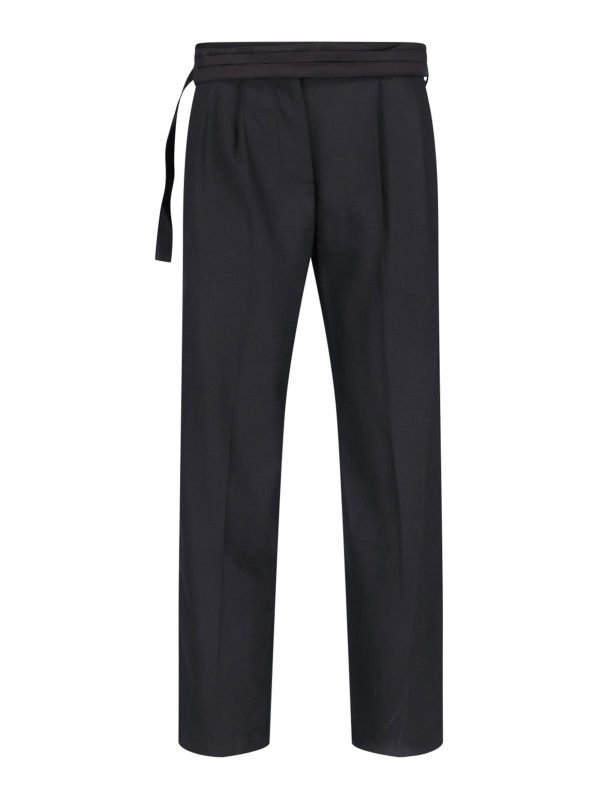 Eudon Choi Pantalons Décontractés - Noir
