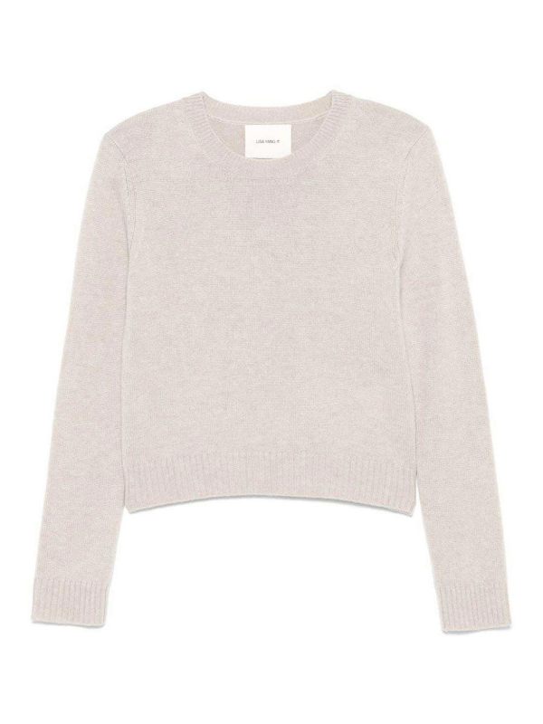 Lisa Yang Pull Col Rond - Beige