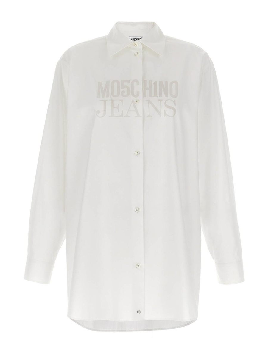 Moschino Jeans Chemise - Blanc