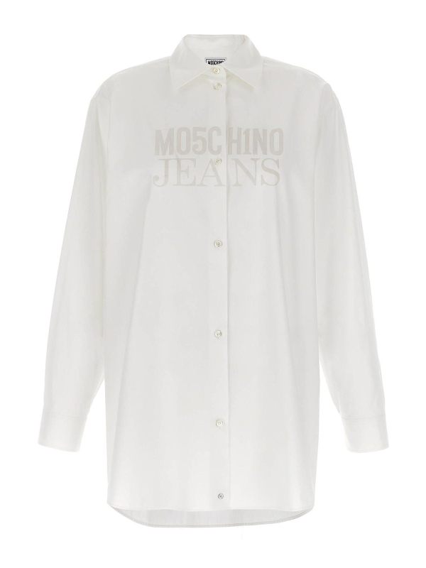 Moschino Jeans Chemise - Blanc