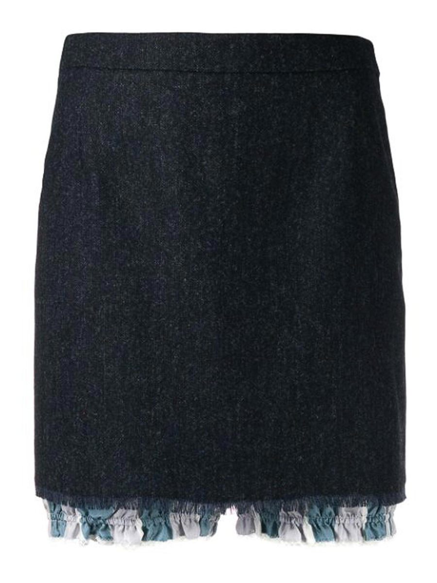 Thom Browne Jupe Midi - Bleu