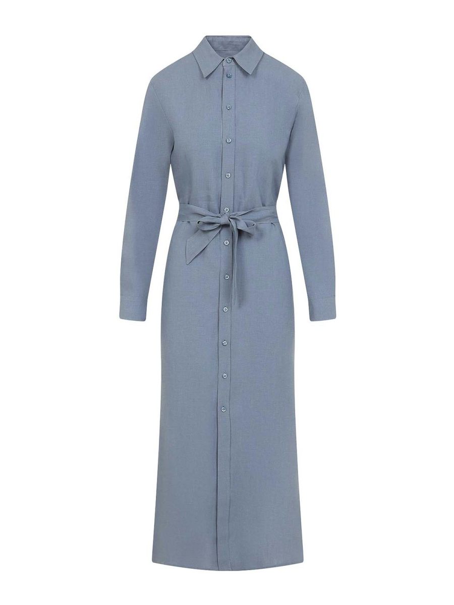 Ralph Lauren Maxi Robe - Bleu