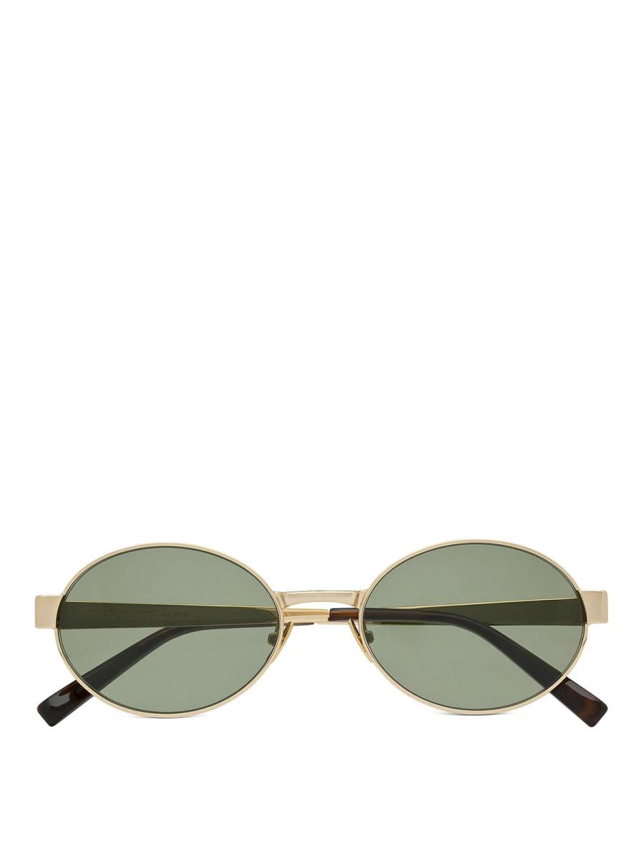 Saint Laurent Lunettes De Soleil - Métalliqu