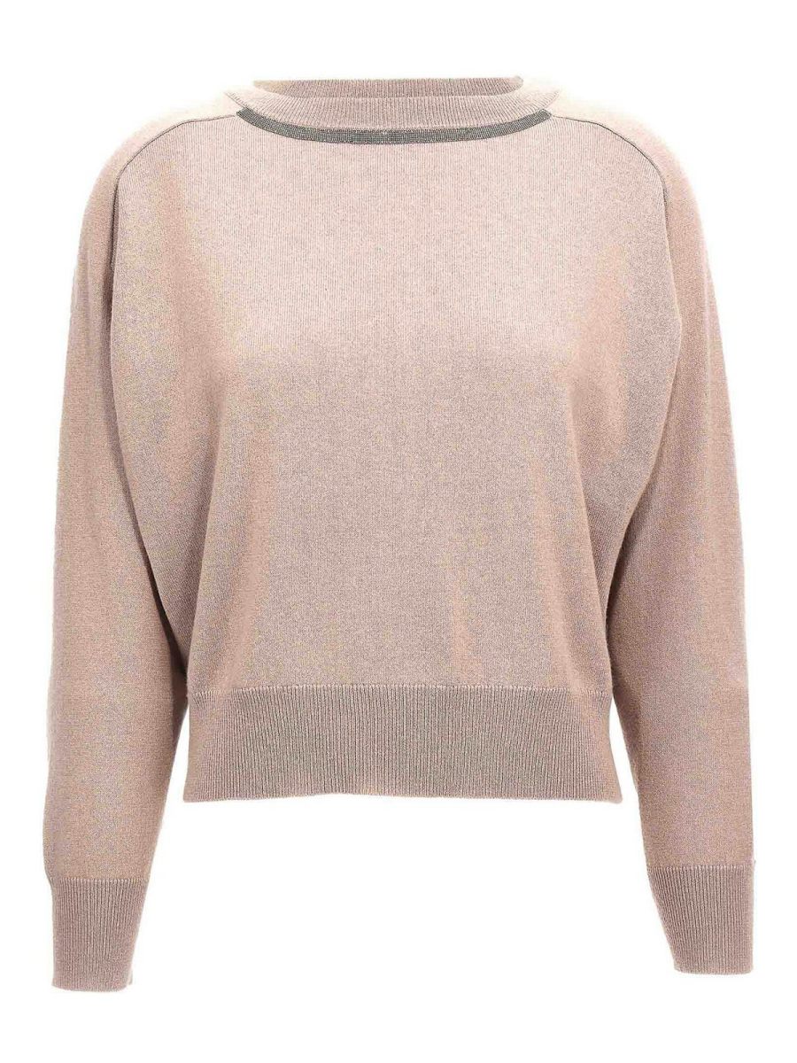 Brunello Cucinelli Pull Col Rond - Monile
