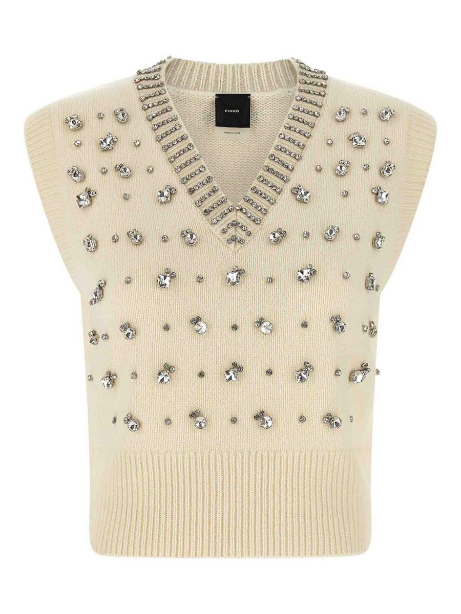 Pinko Gilet - Blanc