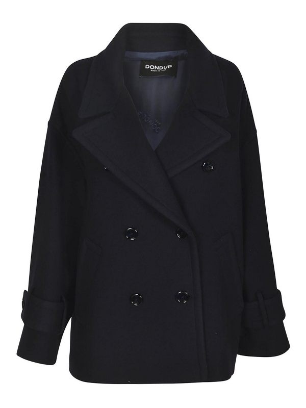 Dondup Manteau Court - Noir