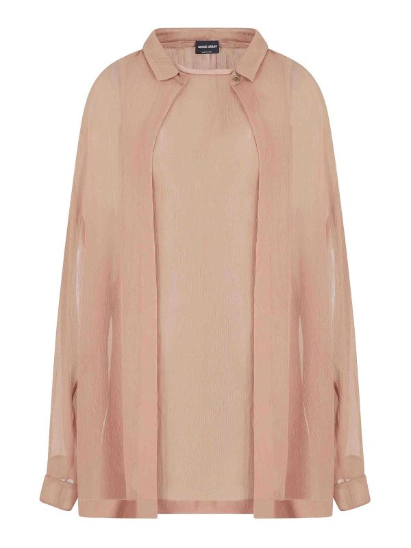 Giorgio Armani Chemise - Marron
