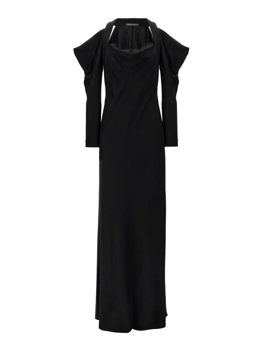 Alberta Ferretti Robe De Soirée - Noir