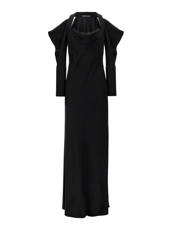 Alberta Ferretti Robe De Soirée - Noir