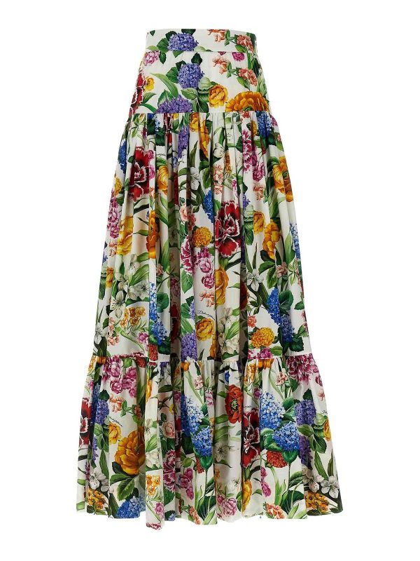 Dolce & Gabbana Jupe Midi - Multicolore
