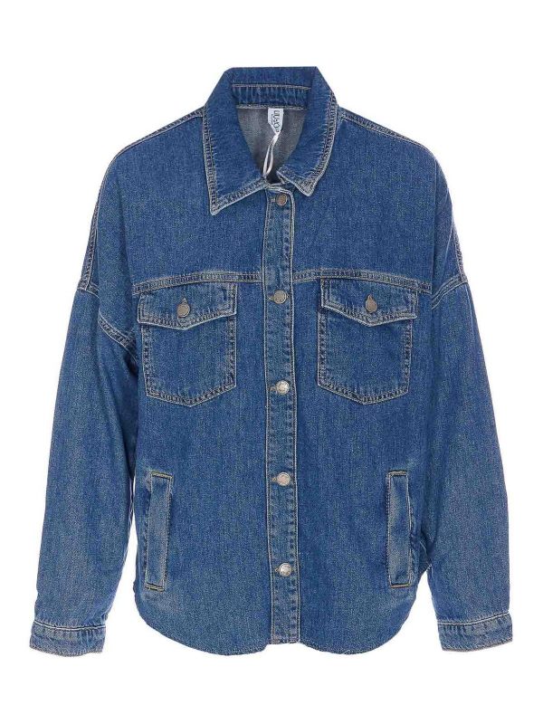 Liu Jo Veste En Jean - Bleu