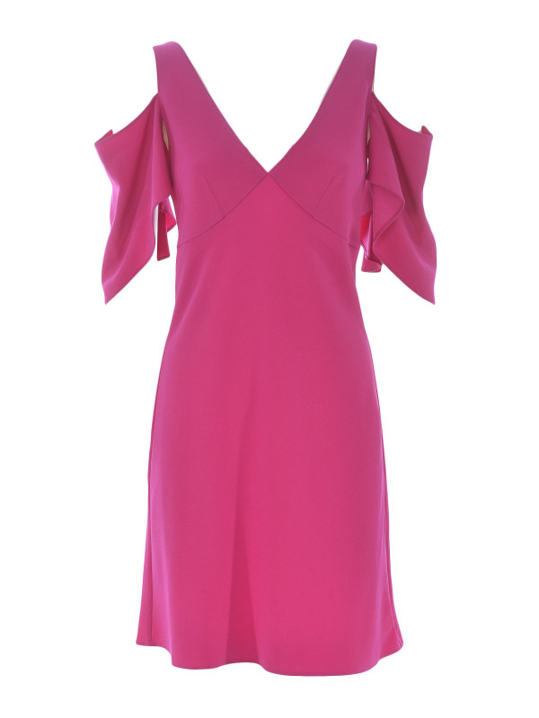 Mcq Robe De Cocktail - Fuchsia