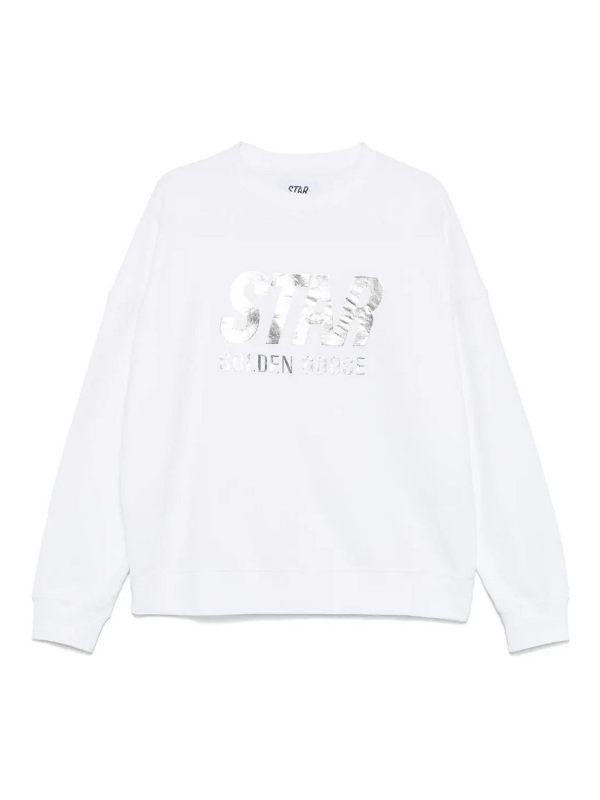 Golden Goose Sweat-Shirts - Blanc