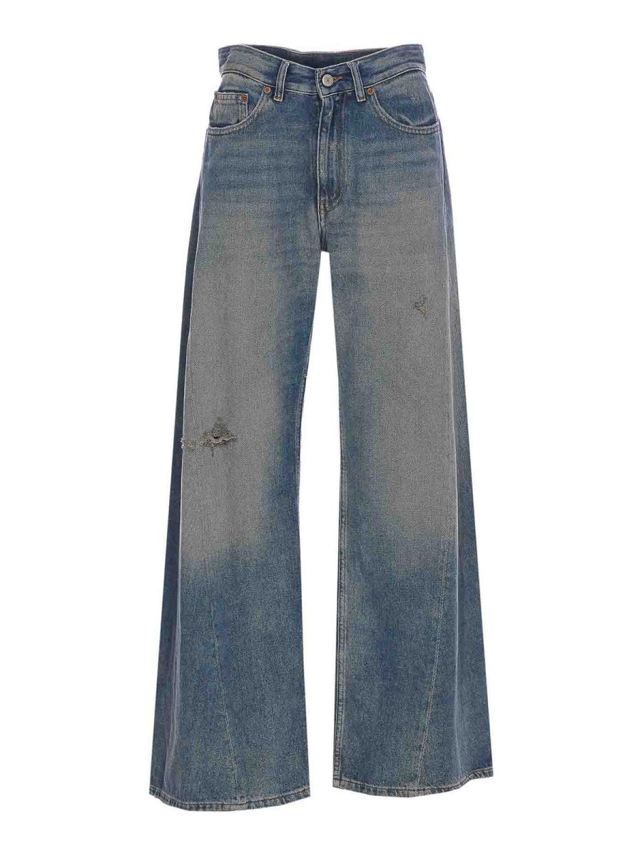 MM6 Maison Margiela Jean Bootcut - Bleu