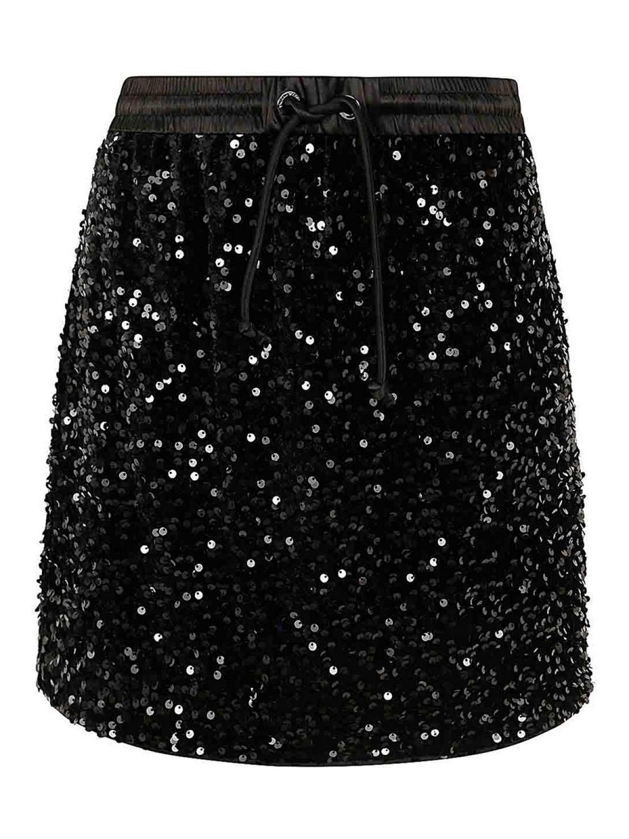 Emporio Armani Jupe Midi - Noir